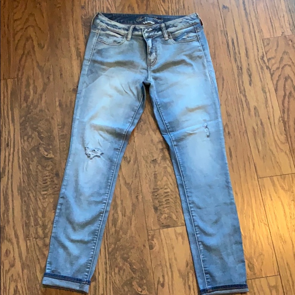 American Eagle super stretch jeans